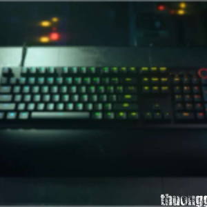 Bàn phím chơi game Razer Huntsman V2 có tốc độ 8000Hz, độ trễ gần bằng 0