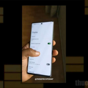 Google Pixel 6 Pro rò rỉ, tiết lộ các mẫu màn hình cong, chất lượng video và camera