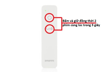 Hướng dẫn cách cài đặt và kết nối remote điều khiển từ xa với quạt cây Xiaomi Smartmi Fan Gen 2/ Gen 2S/ Gen 3