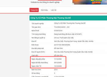 Thương gia đỗ có uy tín không ?