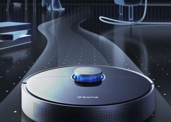 Robot hút bụi Dreame L10 Plus, Máy hút bụi tự động mạnh mẽ với ứng dụng Smart Home, 4000 Pa