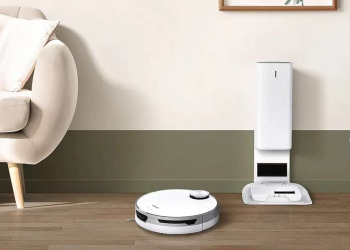 Samsung Jet Bot Plus Robot Vacuum - Rô bốt hút bụi với trạm tự làm sạch
