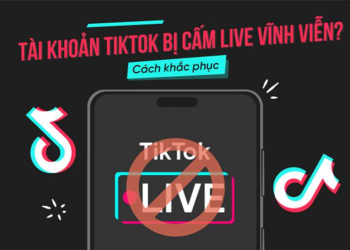 Tài Khoản TikTok Bị Cấm Live Vĩnh Viễn Đây Chính Là Nguyên Nhân