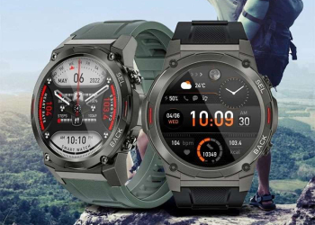 Smartwatch Oukitel BT50 Có Gì Mới: Pin 15 Ngày, IP68, Giá 1.37Tr