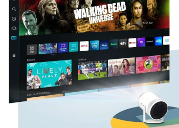 Máy chiếu Samsung Freestyle - Smart TV 100 inch bỏ túi đầy thú vị