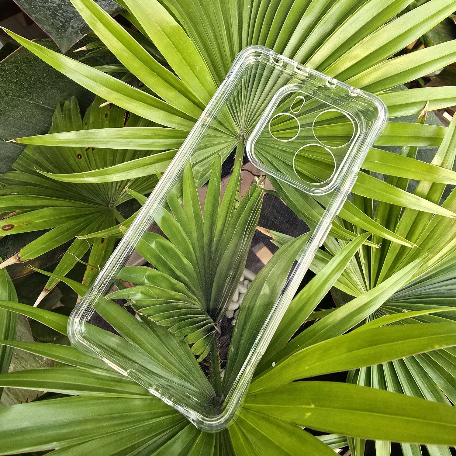 Ốp lưng Xiaomi Redmi Note 14 5G (ốp silicone dẻo trong suốt, tăng cường chống sốc 4 góc)