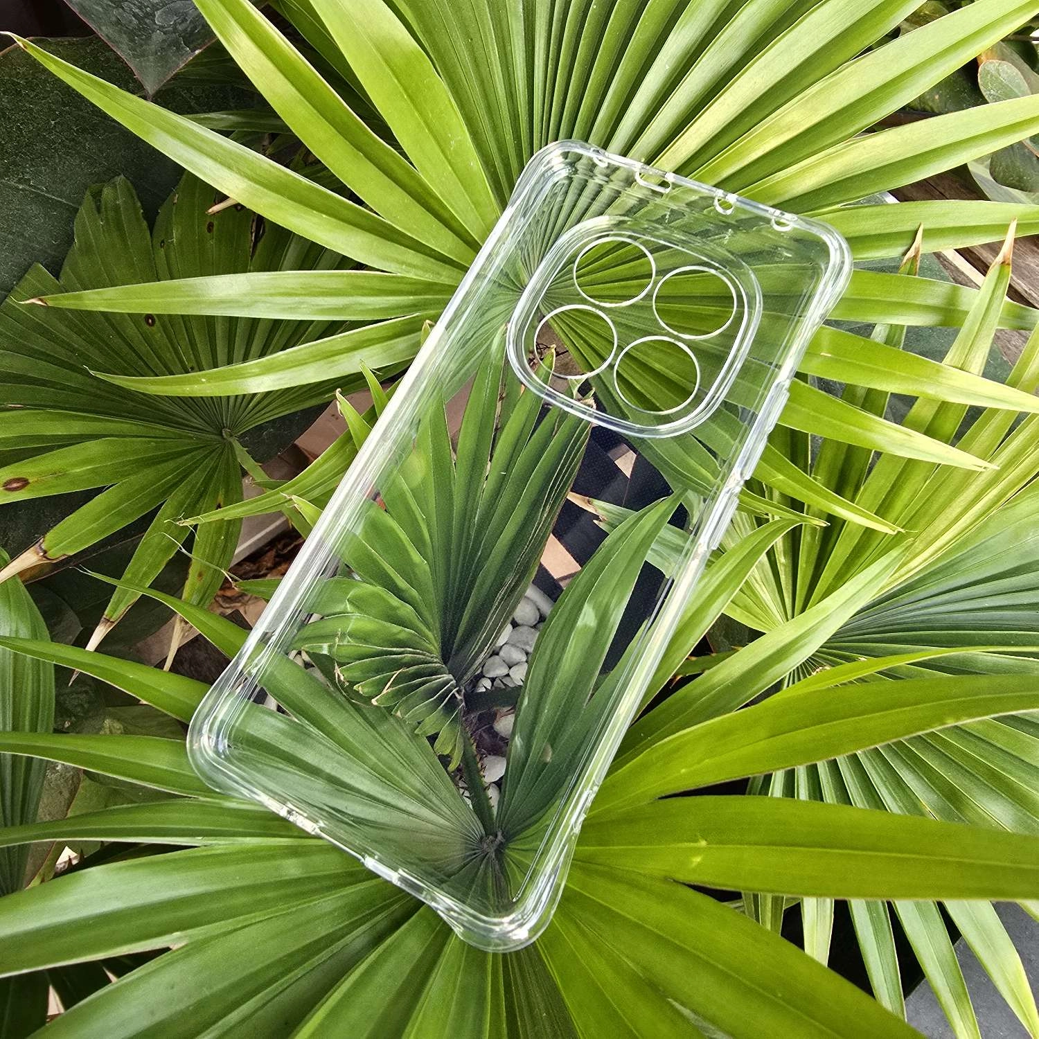 Ốp lưng Xiaomi Redmi Note 14 Pro 5G (ốp silicone dẻo trong suốt, tăng cường chống sốc 4 góc)