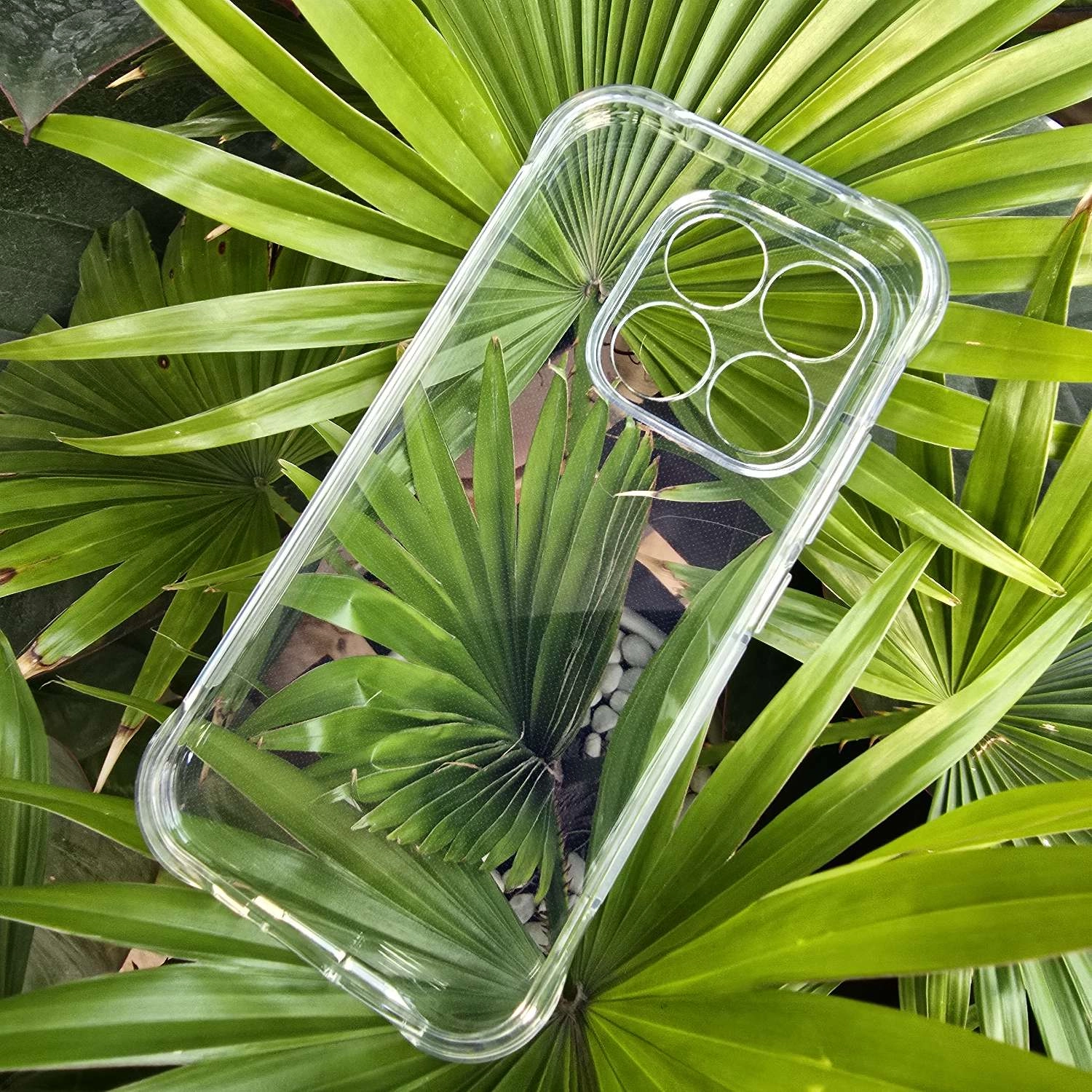 Ốp lưng Xiaomi 17 5G (ốp dẻo silicone trong suốt, tăng cường chống sốc 4 góc)