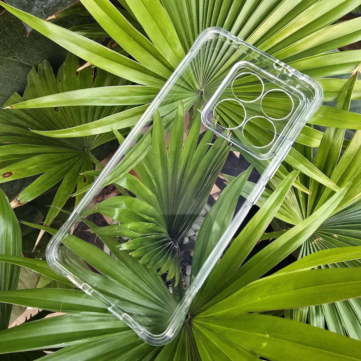 Ốp lưng Xiaomi 14T 5G (ốp dẻo silicone trong suốt, tăng cường chống sốc 4 góc)