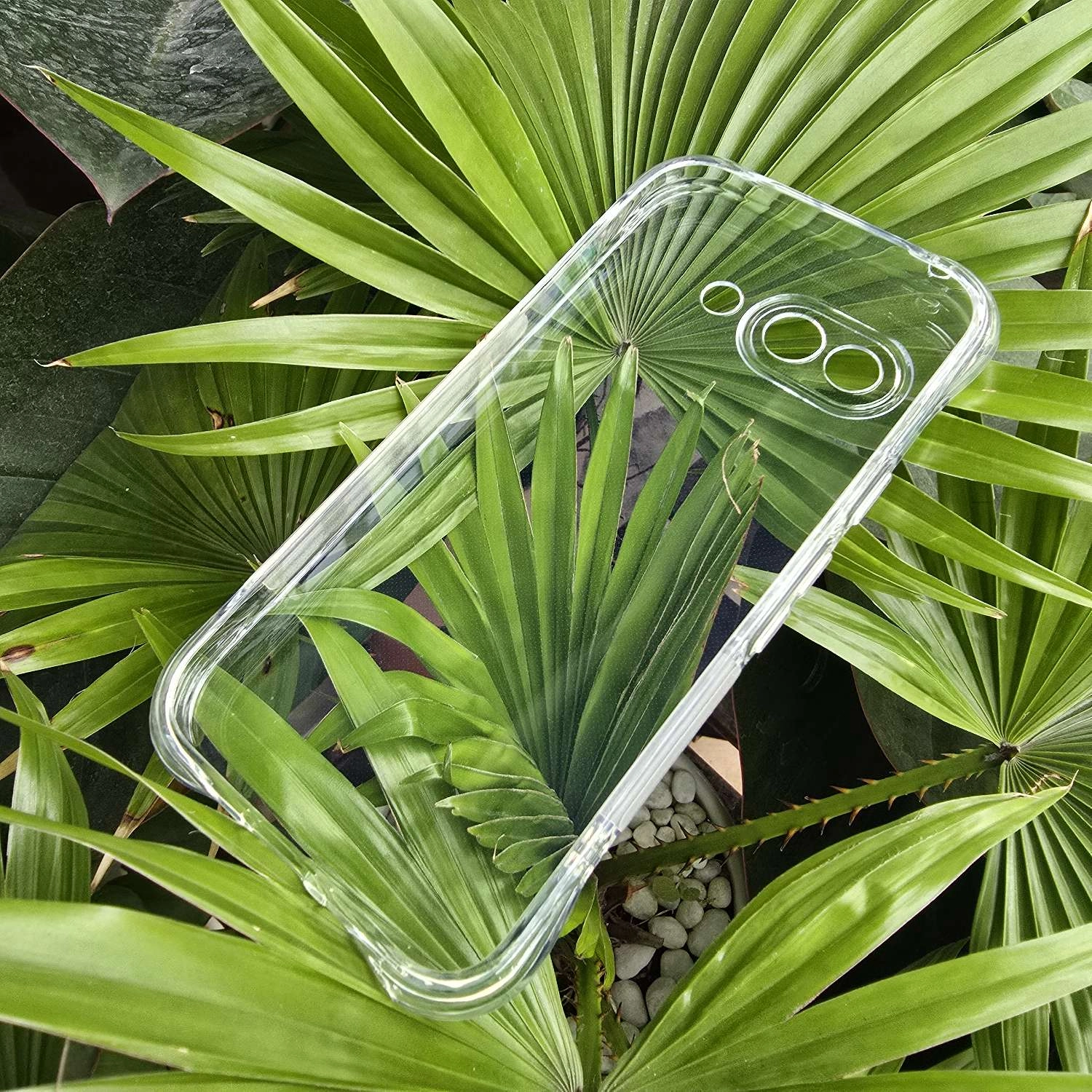 Ốp lưng Google Pixel 9A (ốp silicone dẻo trong suốt, tăng cường chống sốc 4 góc)