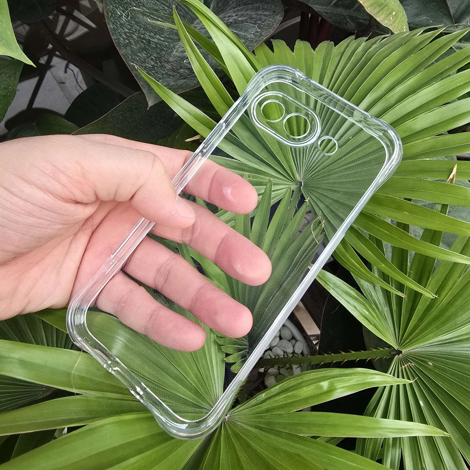 Ốp lưng Google Pixel 9A (ốp silicone dẻo trong suốt, tăng cường chống sốc 4 góc)