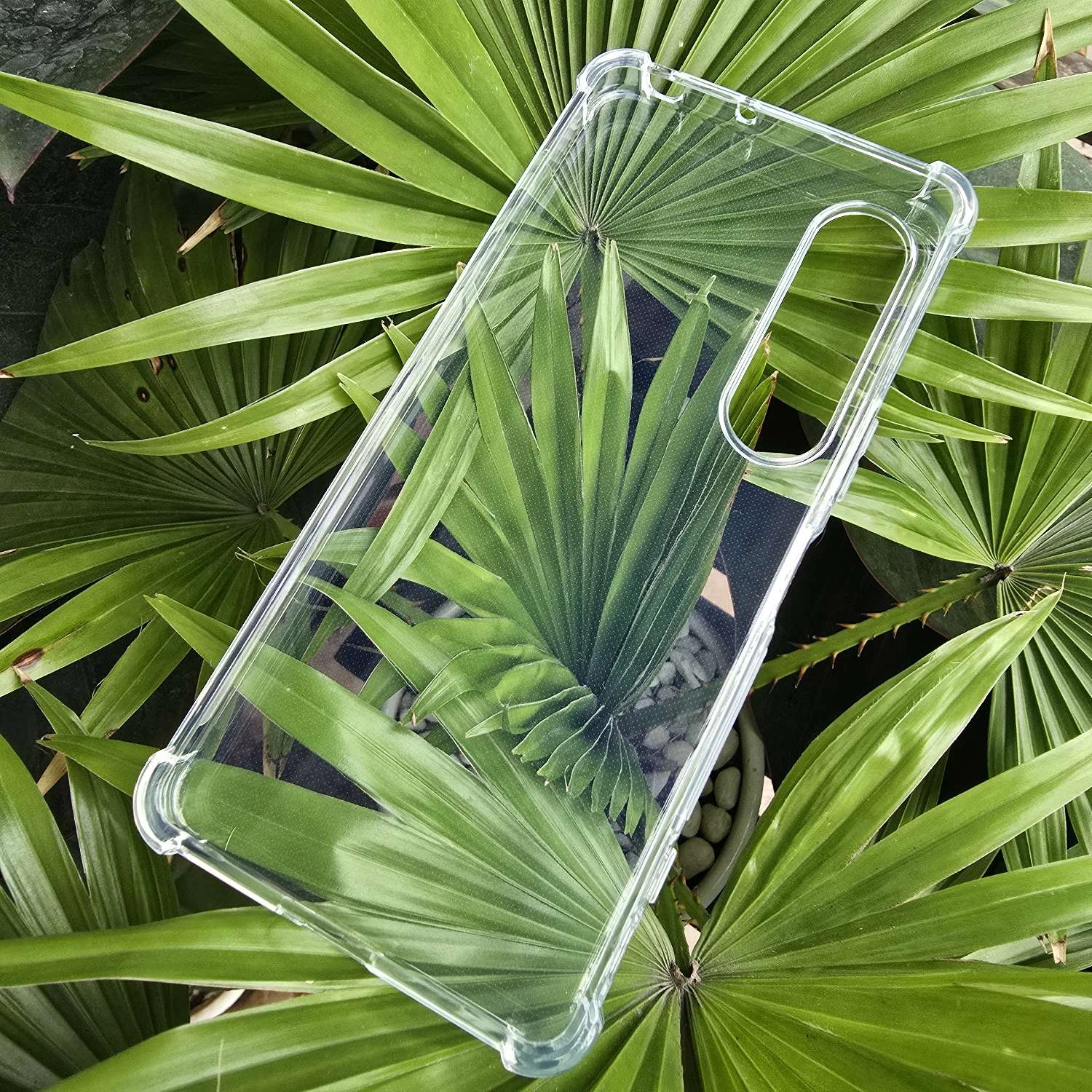 Ốp lưng Sony Xperia 1 VII / Mark 7 (ốp silicone dẻo trong suốt tăng cường chống sốc 4 góc)