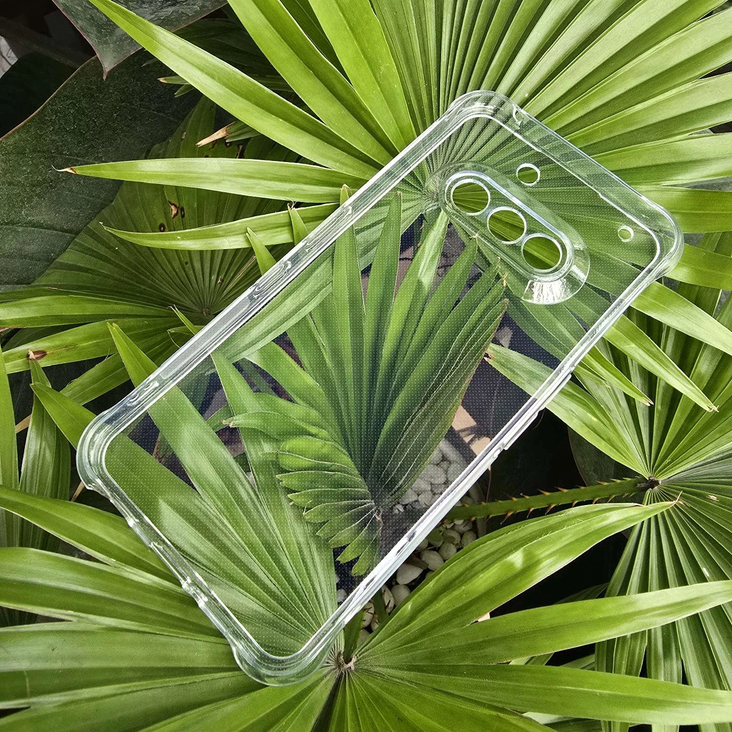 Ốp lưng Nothing Phone (3a), ốp dẻo silicone trong suốt tăng cường chống sốc 4 góc