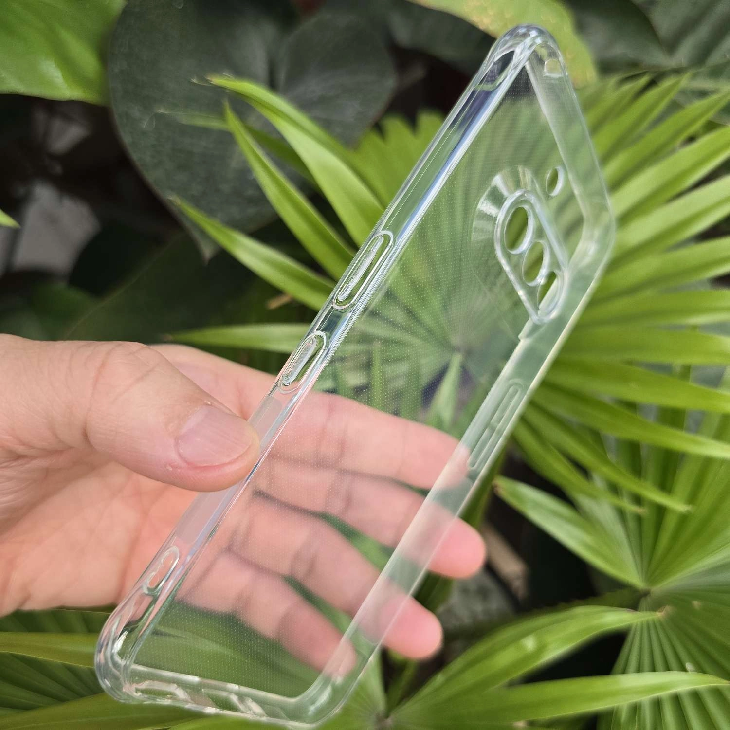 Ốp lưng Nothing Phone (3a), ốp dẻo silicone trong suốt tăng cường chống sốc 4 góc