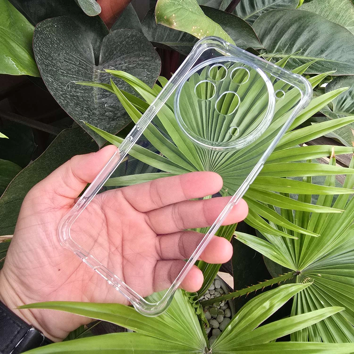 Ốp lưng Nothing Phone (3a) Pro, ốp dẻo silicone trong suốt tăng cường chống sốc 4 góc