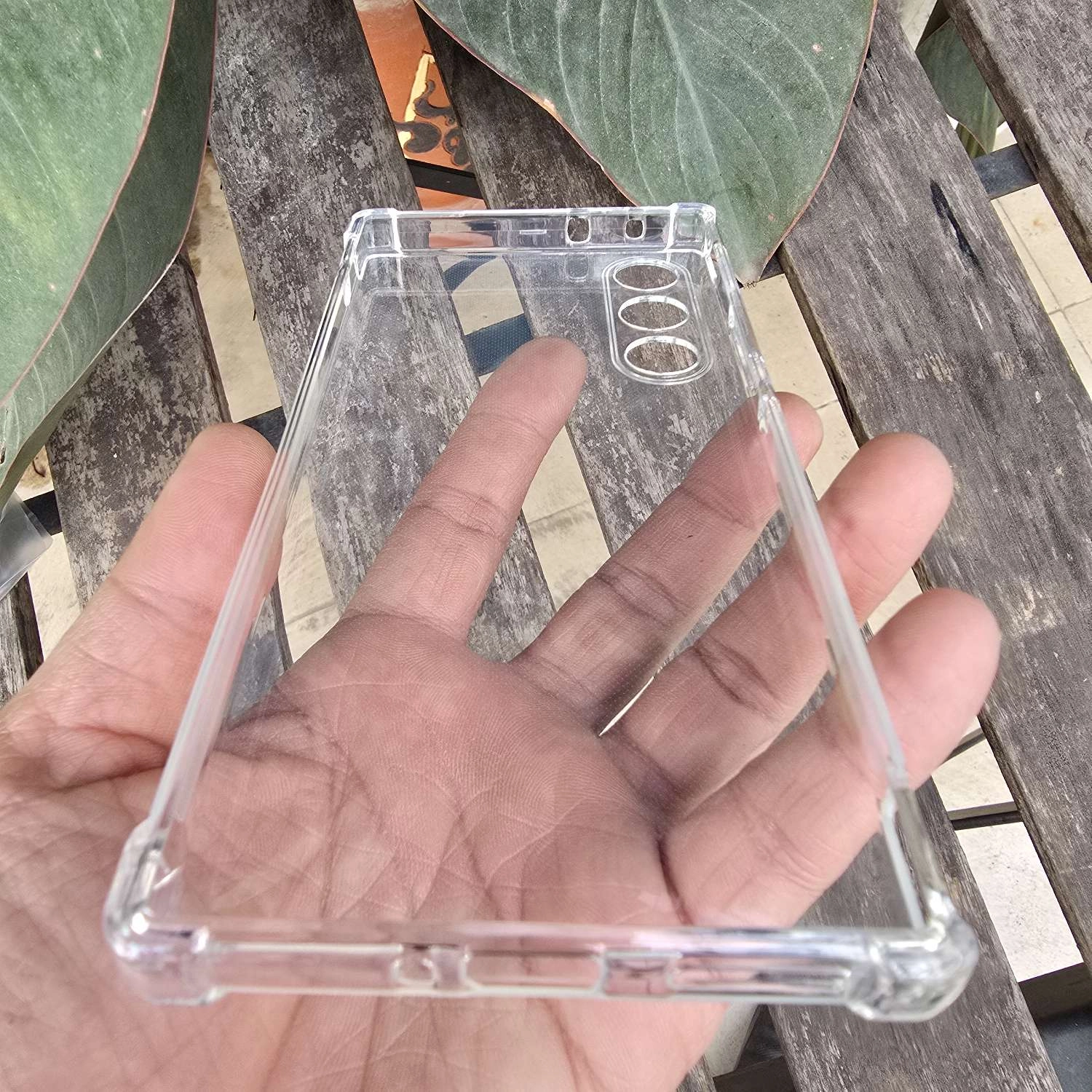 Ốp lưng ZTE Nubia Red Magic 10 Air / RedMagic 10 Air (ốp silicone dẻo trong suốt tăng cường chống sốc 4 góc)