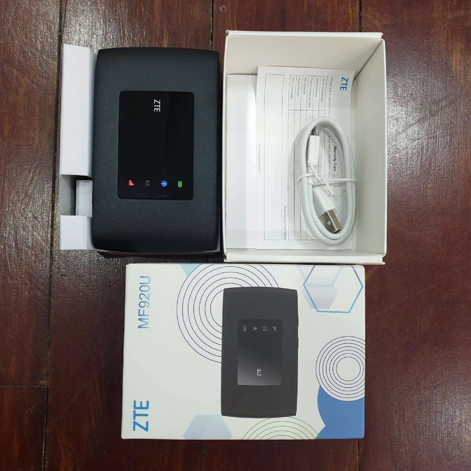 Bộ phát WiFi di động, máy phát wifi, thiết bị phát wifi dùng sim 3G/ 4G ZTE MF920U Chính Hãng