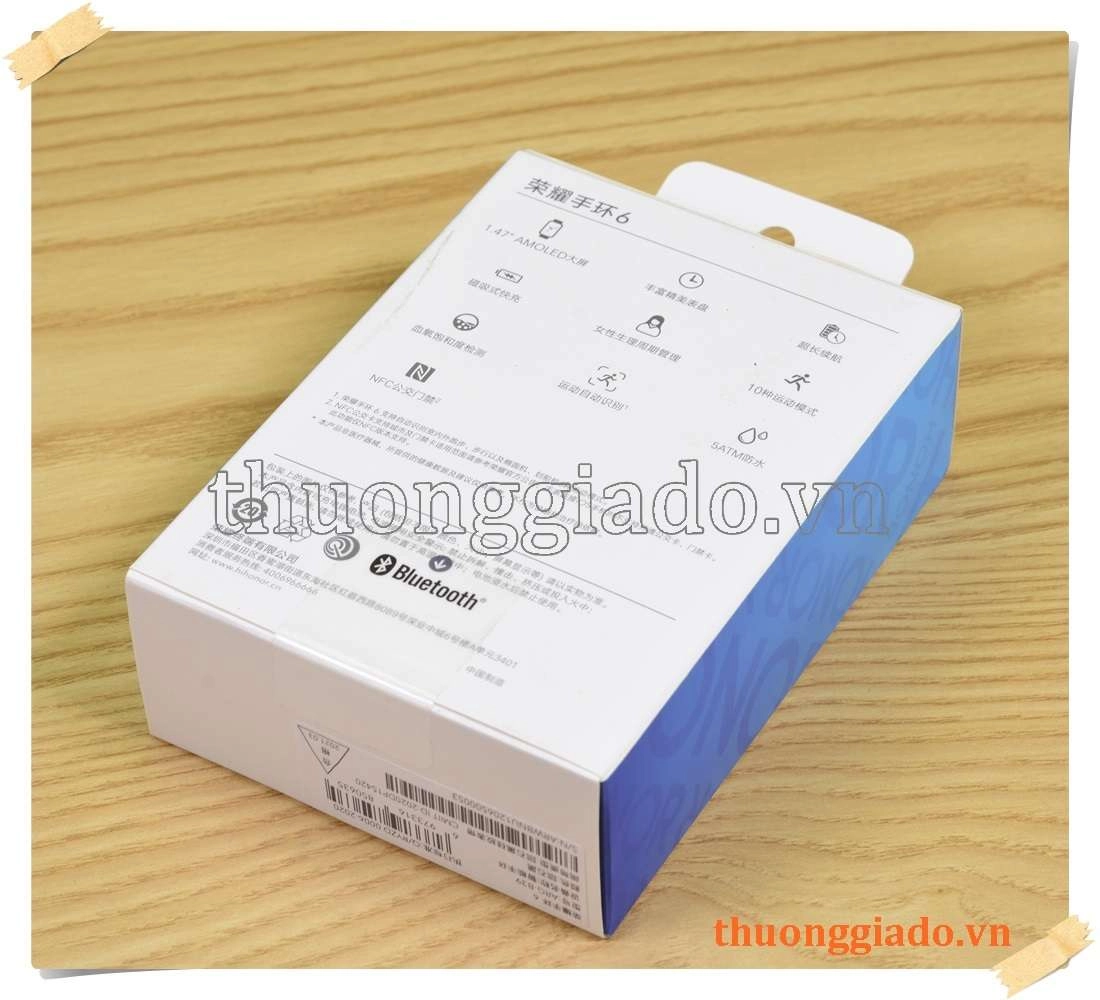 Đồng hồ đeo tay (vòng đeo tay) thông minh Honor Band 6 (nhịp tim, SpO2, 10 chế độ)