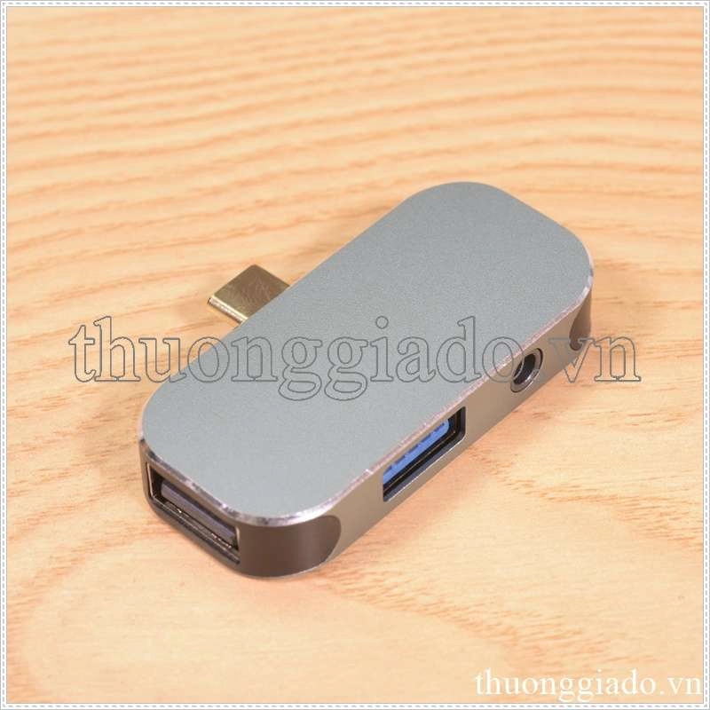 đầu chuyển đổi type C ra 4 cổng