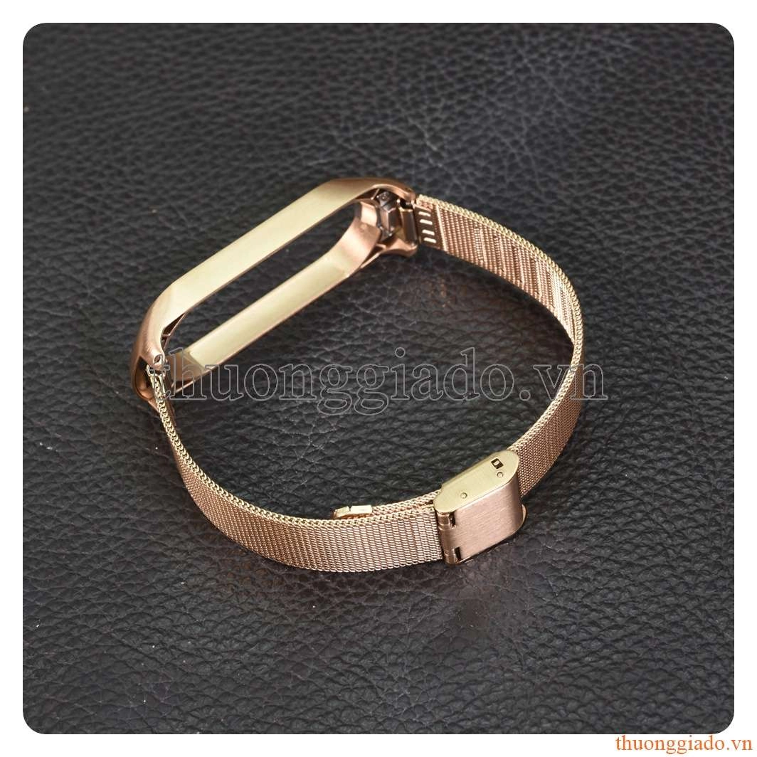Dây mi band 5 chất liệu hợp kim khóa gài