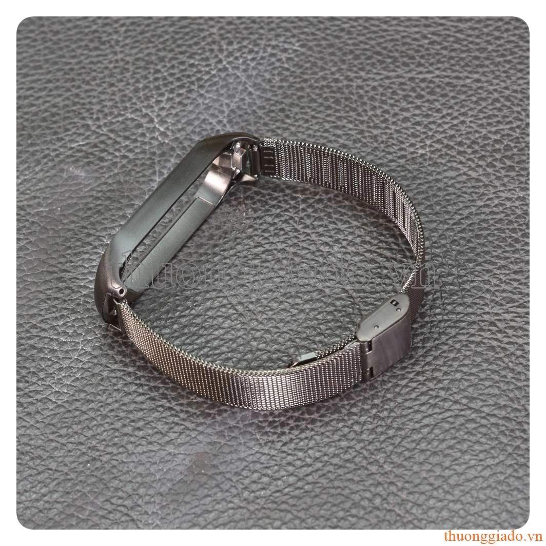 Dây mi band 5 chất liệu hợp kim khóa gài