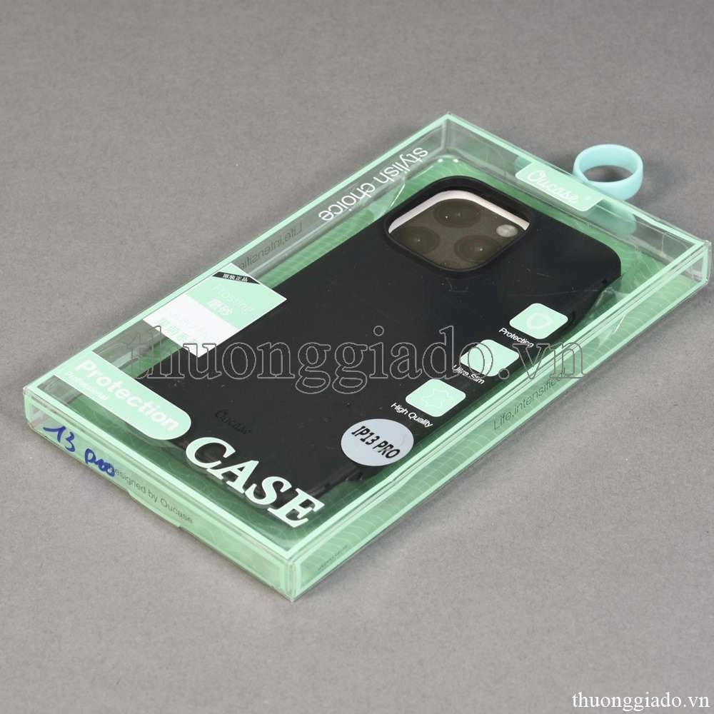Ốp lưng silicone iPhone 13 Pro ốp dẻo màu đen hiệu Vu case Ốp lưng silicone iPhone 13 Pro ốp dẻo màu đen hiệu Vu case