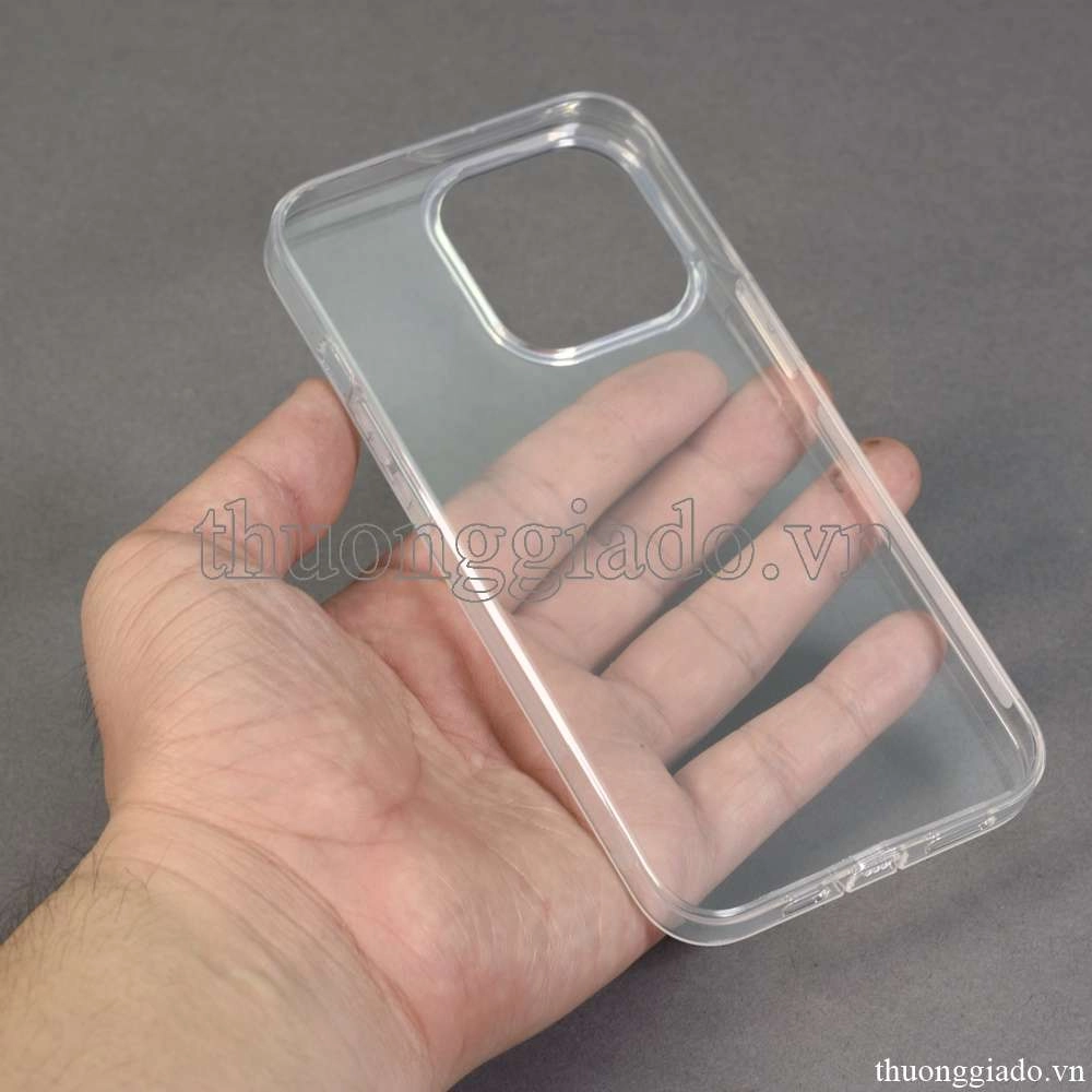 Ốp lưng silicone iphone 13 pro ốp dẻo trong suốt
