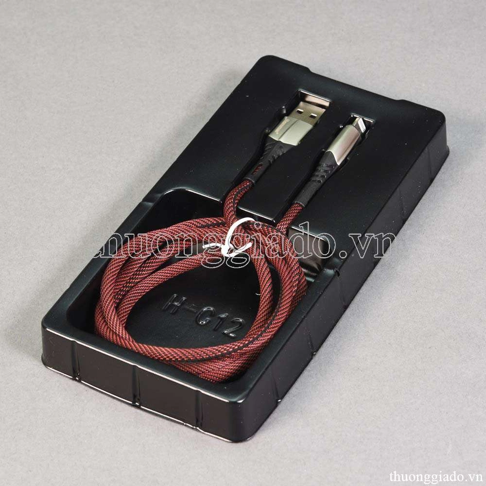 cáp sạc lightning bọc dây dù