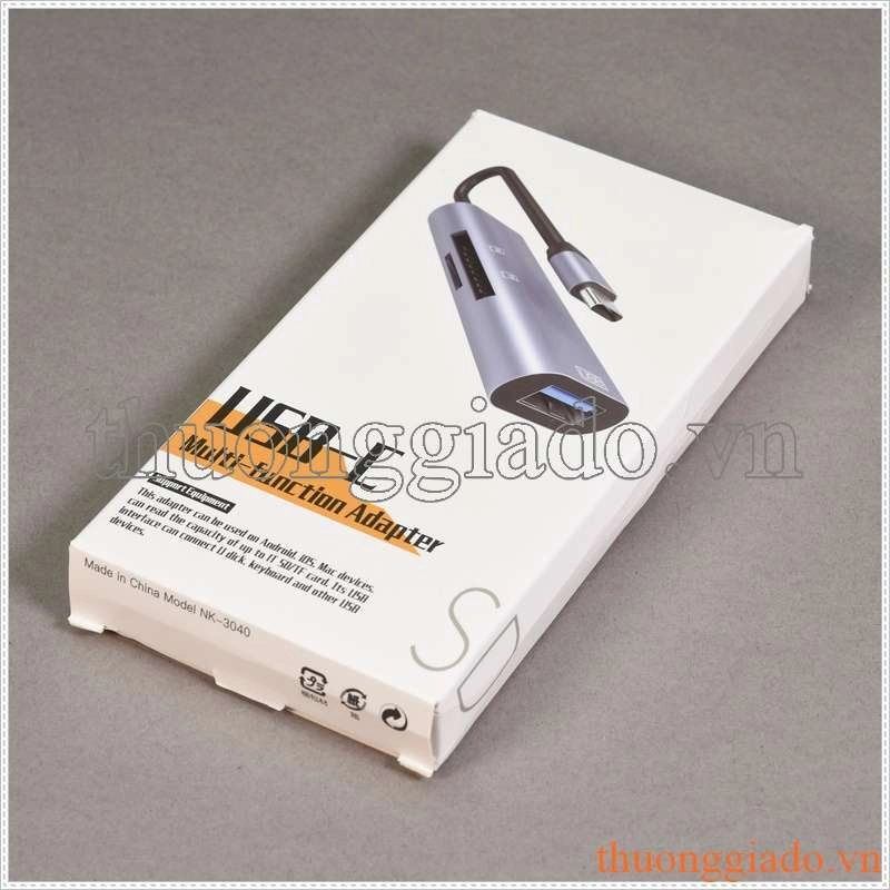 Cáp chuyển đổi usb type-c to usb 3.0/sd/micro sd Cáp chuyển đổi usb type-c to usb 3.0/sd/micro sd