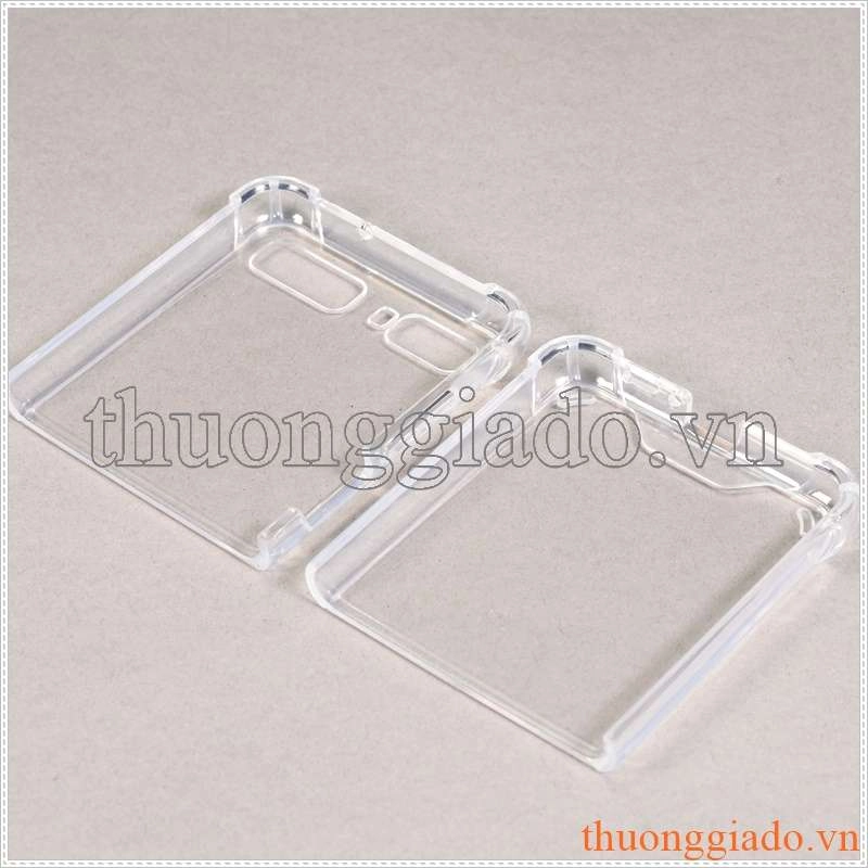 Ốp lưng Samsung Galaxy Z Flip, Z Flip (ốp silicone dẻo trong suốt, tăng cường chống sốc 4 góc) Ốp lưng Samsung Galaxy Z Flip, Z Flip (ốp silicone dẻo trong suốt, tăng cường chống sốc 4 góc)