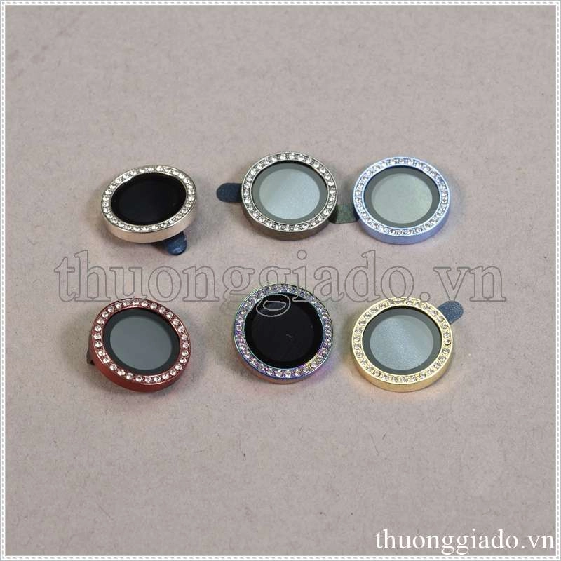 Dán kính camera sau, kính cường lực bảo vệ kính camera iPhone 13/ iPhone 13 Mini/ iPhone 13 Pro/ iPhone 13 Pro Max (viền đính đá)