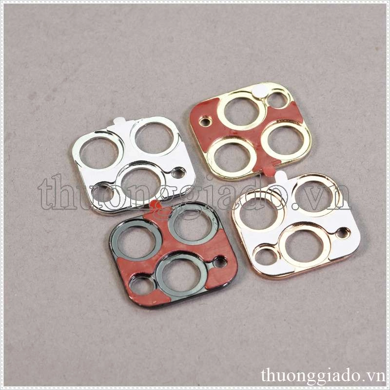 Dán kính camera sau, ốp hợp kim đính đá bảo vệ kính camera iPhone 11/ iPhone 11 Pro/ iPhone 11 Pro Max