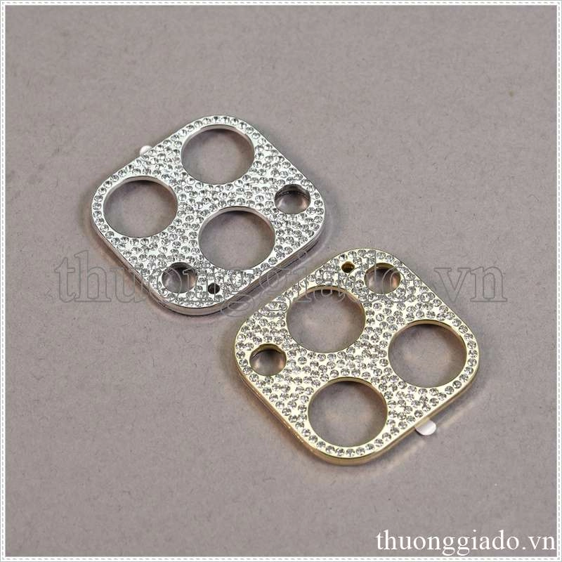 Dán kính camera sau, ốp hợp kim đính đá bảo vệ kính camera iPhone 13/ iPhone 13 Mini/ iPhone 13 Pro/ iPhone 13 Pro Max