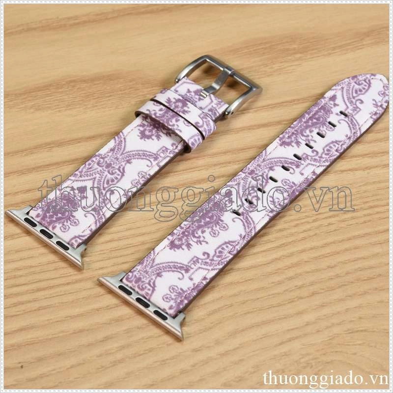 Dây đồng hồ Apple Watch 38mm/ 40mm/ 41mm/ 42mm/ 44mm/ 45mm (chất liệu da, họa tiết Celine) series 1 đến series 7 Dây đồng hồ Apple Watch 38mm/ 40mm/ 41mm/ 42mm/ 44mm/ 45mm (chất liệu da, họa tiết Celine) series 1 đến series 7