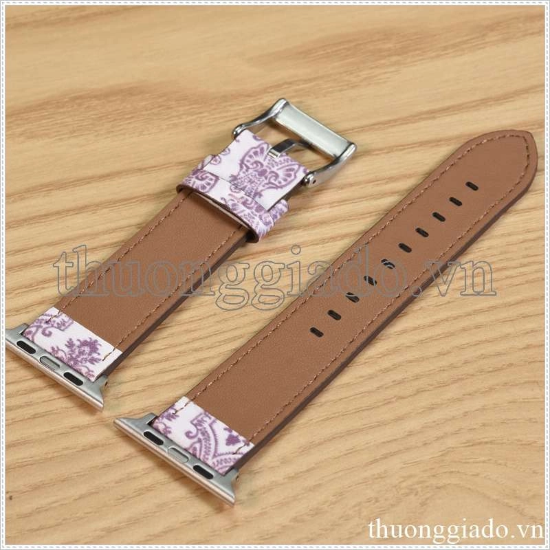 Dây đồng hồ Apple Watch 38mm/ 40mm/ 41mm/ 42mm/ 44mm/ 45mm (chất liệu da, họa tiết Celine) series 1 đến series 7 Dây đồng hồ Apple Watch 38mm/ 40mm/ 41mm/ 42mm/ 44mm/ 45mm (chất liệu da, họa tiết Celine) series 1 đến series 7