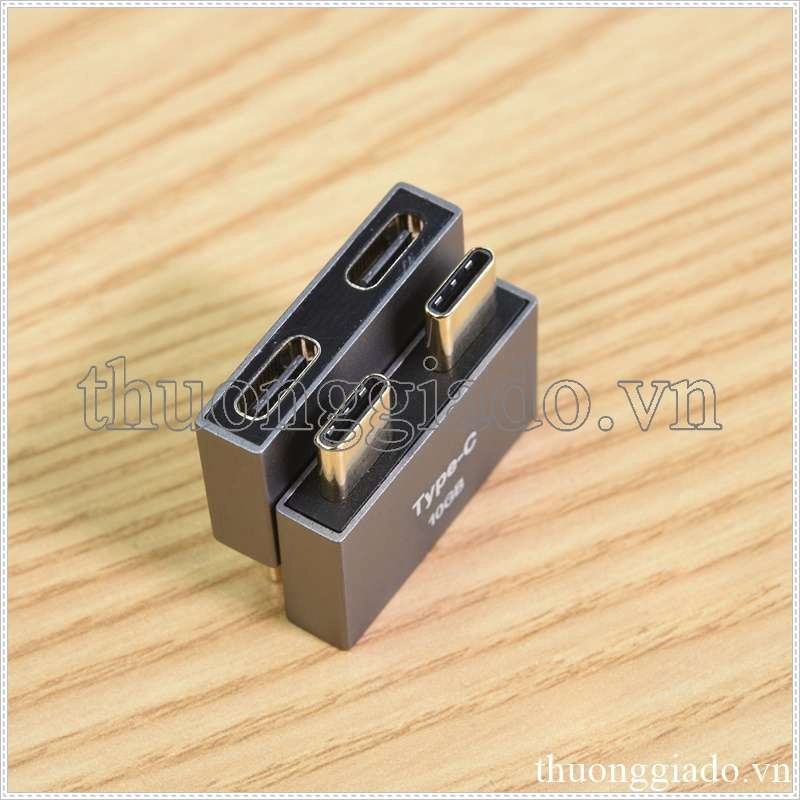 - Đầu chuyển đổi từ 2 đầu Type C Male sang đầu Type C Female và USB 3.0 Female (2 đầu đực Type C sang 2 đầu cái Type C) - Đầu chuyển đổi từ 2 đầu Type C Male sang đầu Type C Female và USB 3.0 Female (2 đầu đực Type C sang 2 đầu cái Type C)