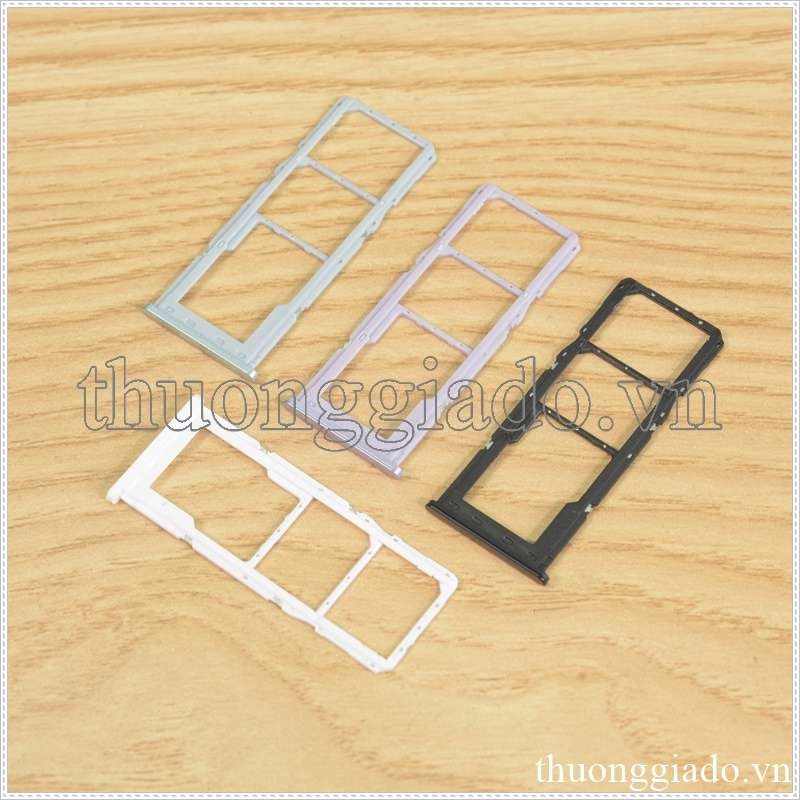 Khay sim Samsung Galaxy A22 (3 in 1), 2 ngăn đựng nano sim và 1 ngăn đựng thẻ nhớ TF