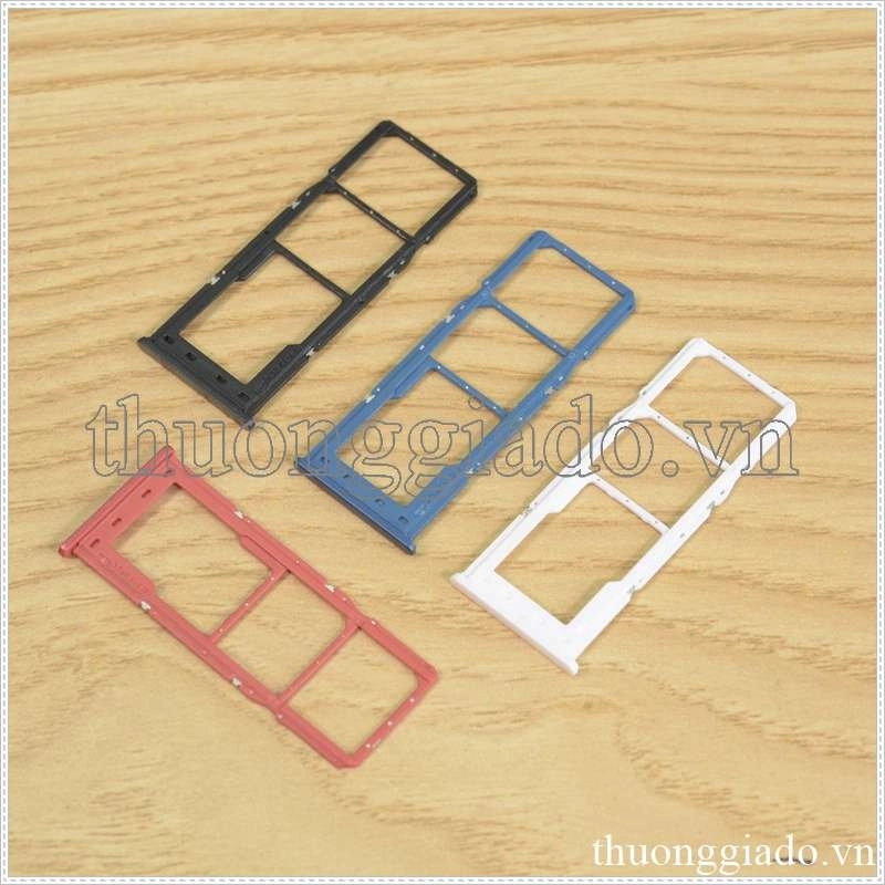 Khay sim Samsung Galaxy A02 (3 in 1), 2 ngăn đựng nano sim và 1 ngăn đựng thẻ nhớ TF