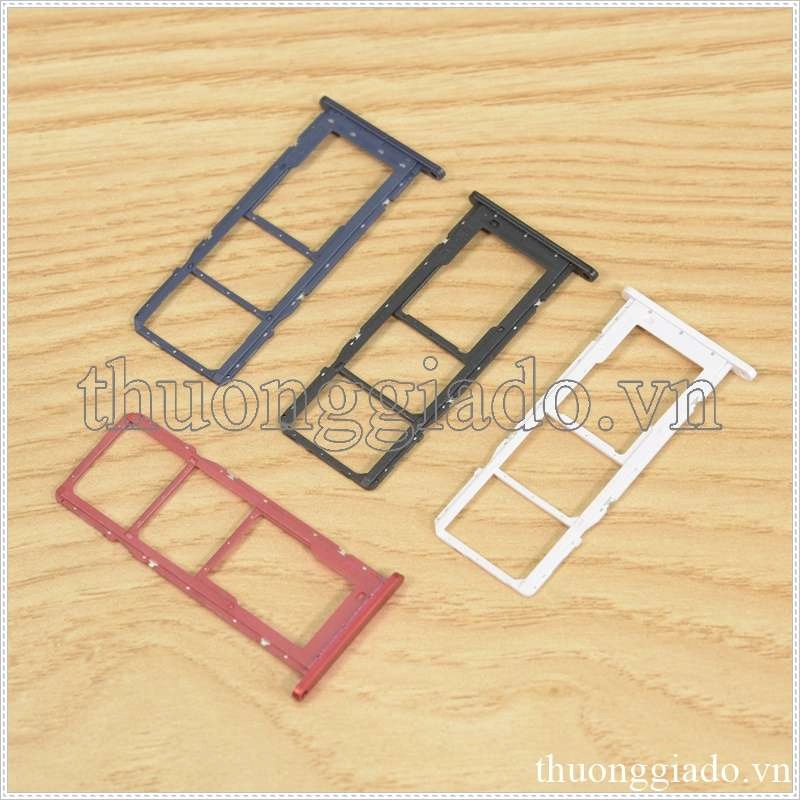 Khay sim Samsung Galaxy A02S (3 in 1), 2 ngăn đựng nano sim và 1 ngăn đựng thẻ nhớ TF