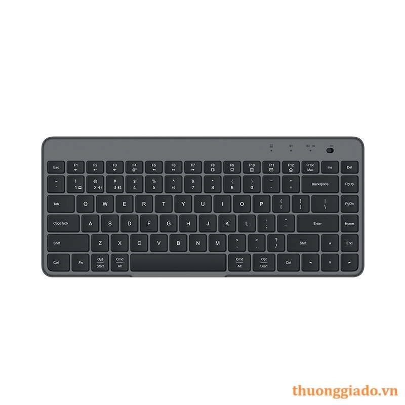 Bàn phím không dây Xiaomi XMBXJP01YM (kết nối 2 thiết bị cùng lúc, bluetooth 2,4GHz, kèm đế giữ)	