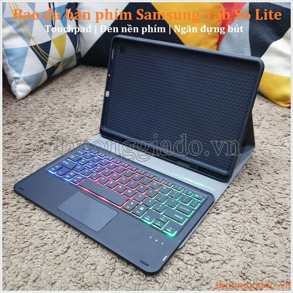 Bao da bàn phím Samsung Tab S6 Lite có touchpad