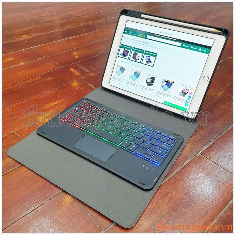 Bao da bàn phím iPad 9.7 2018, ipad 9.7 2017, ipad pro 9.7, iPad Air 2 có touchpad