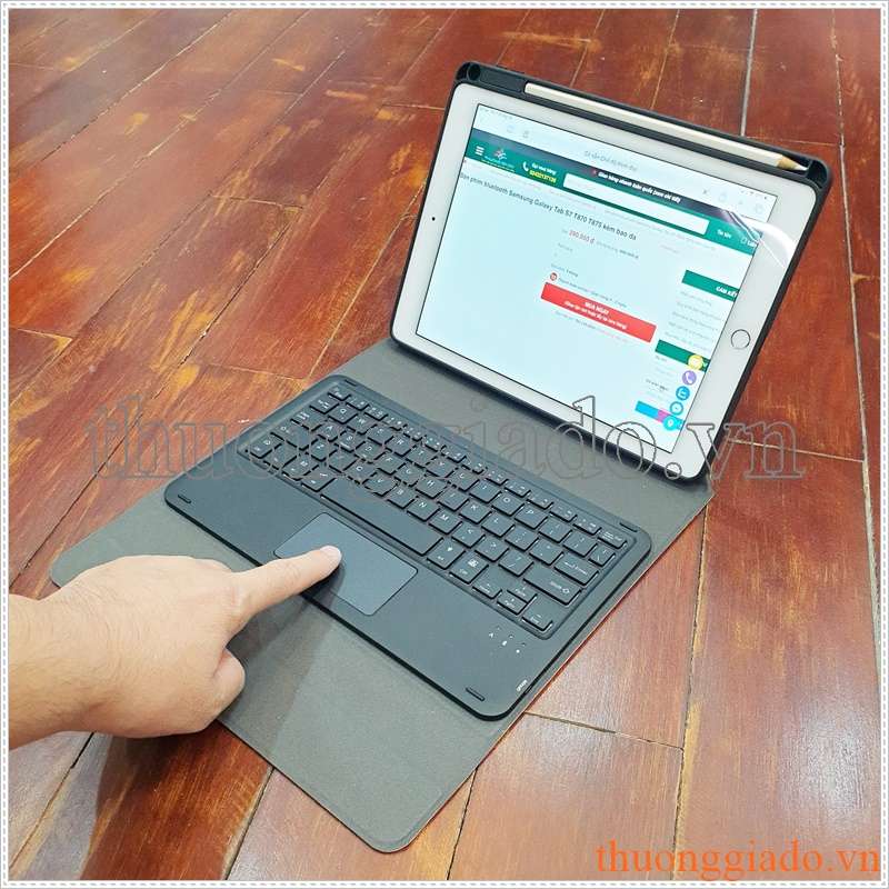 Bao da bàn phím iPad 9.7 2018, ipad 9.7 2017, ipad pro 9.7, iPad Air 2 có touchpad