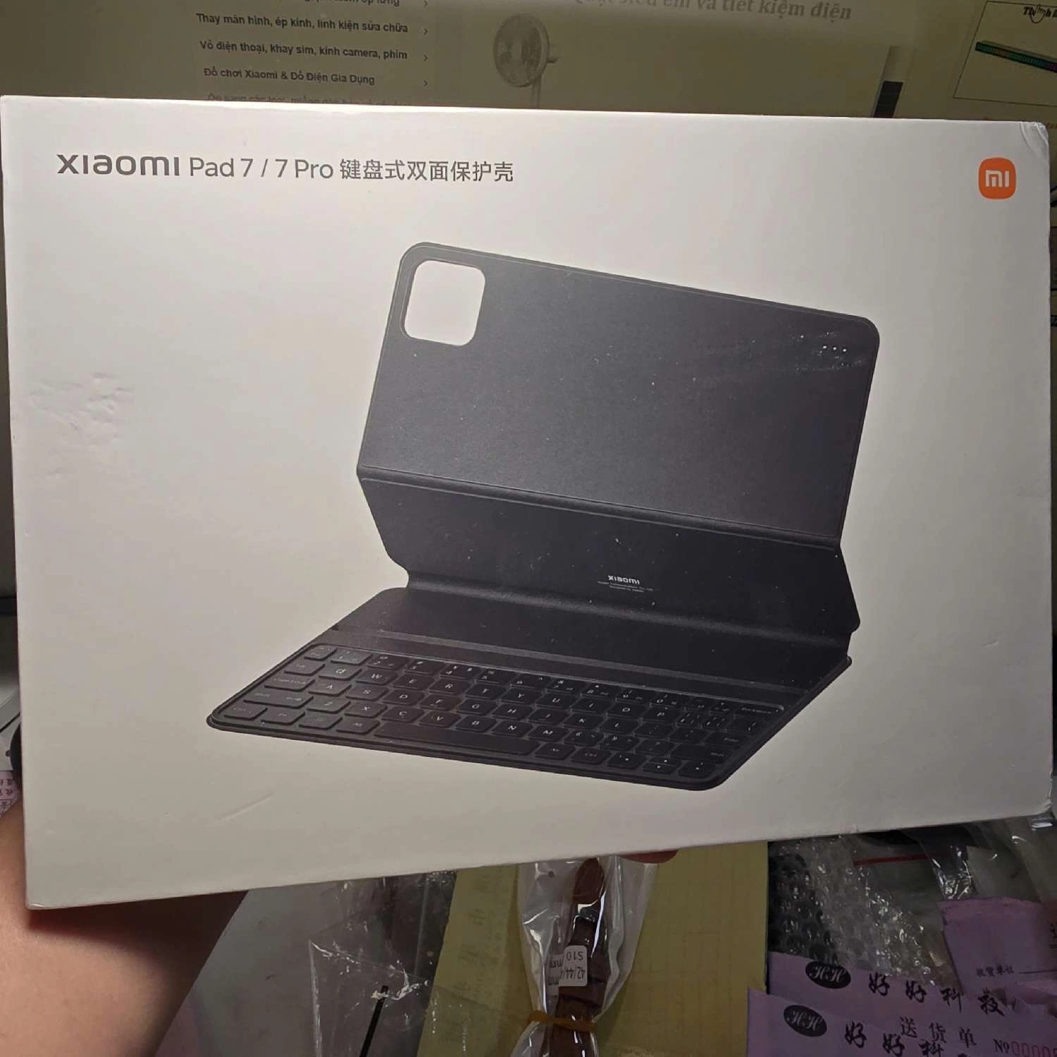 bao da bàn phím xiaomi pad 7 pro