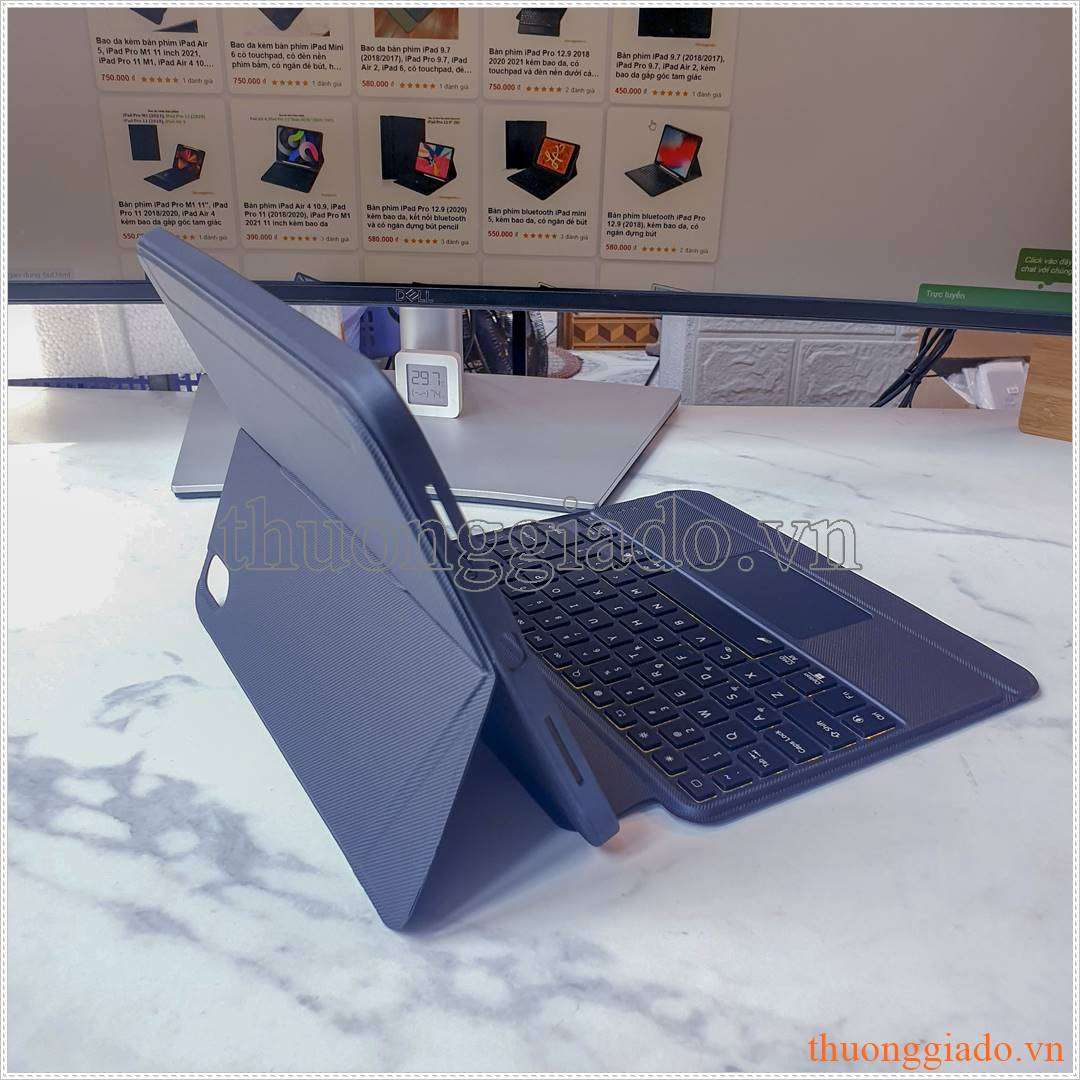 Bao da kèm bàn phím iPad Gen 10 10.9 inch 2022, iPad Gen 10 2022