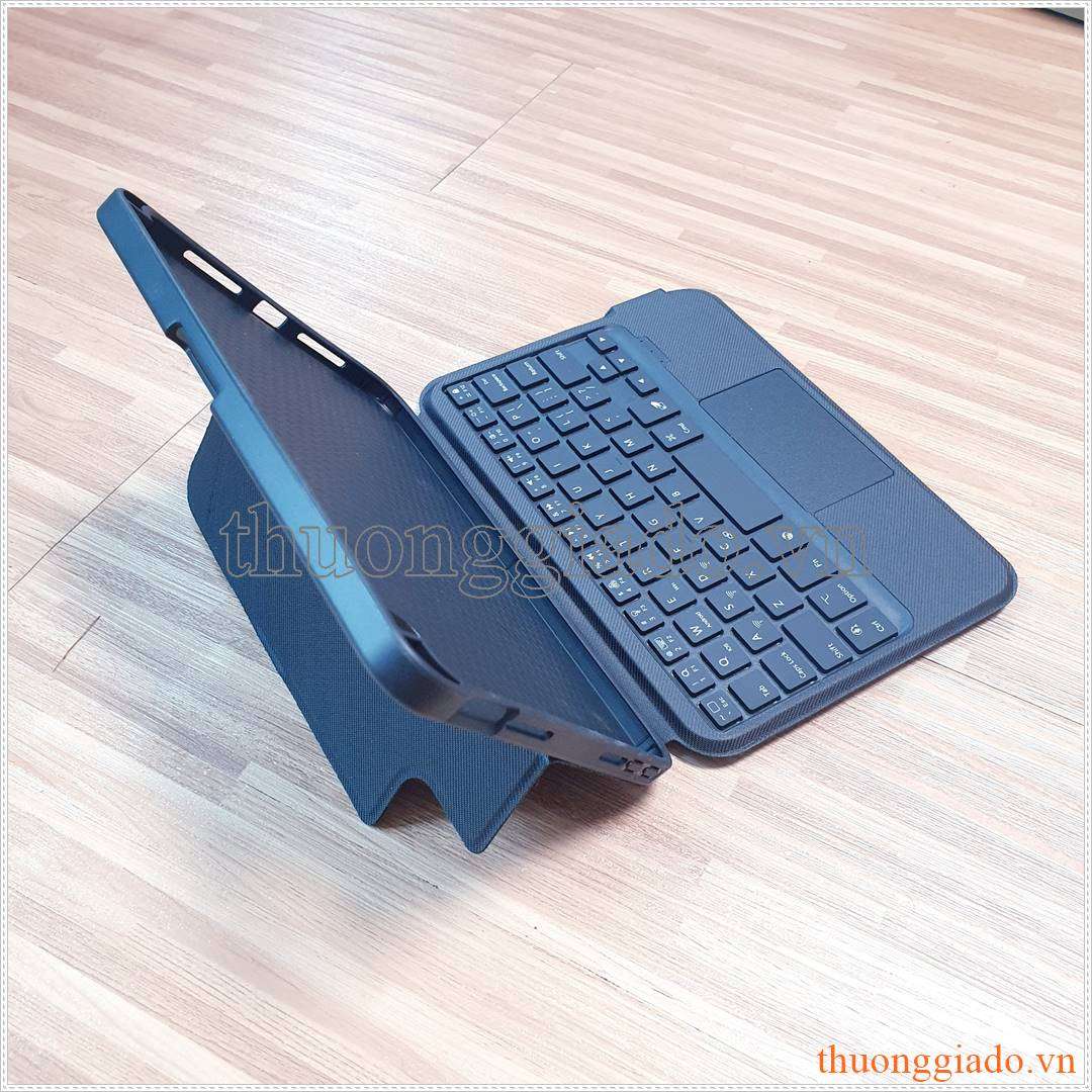 Bao da kèm bàn phím iPad Mini 6 có touchpad, có đèn nền phím, có ngăn để bút (mẫu 2023)