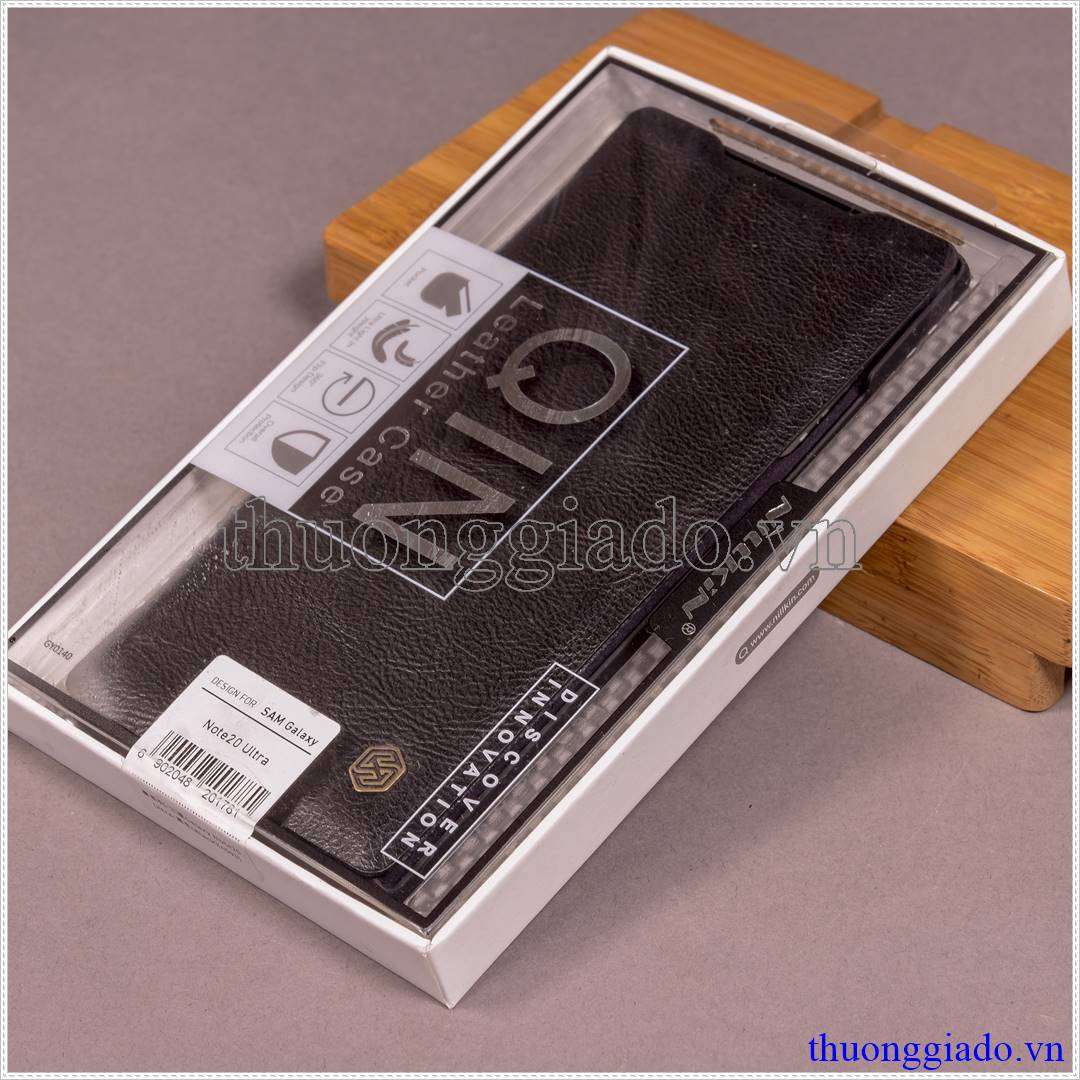 Bao da Samsung Galaxy Note 20 Ultra ( hiệu Nillkin, QIN series)