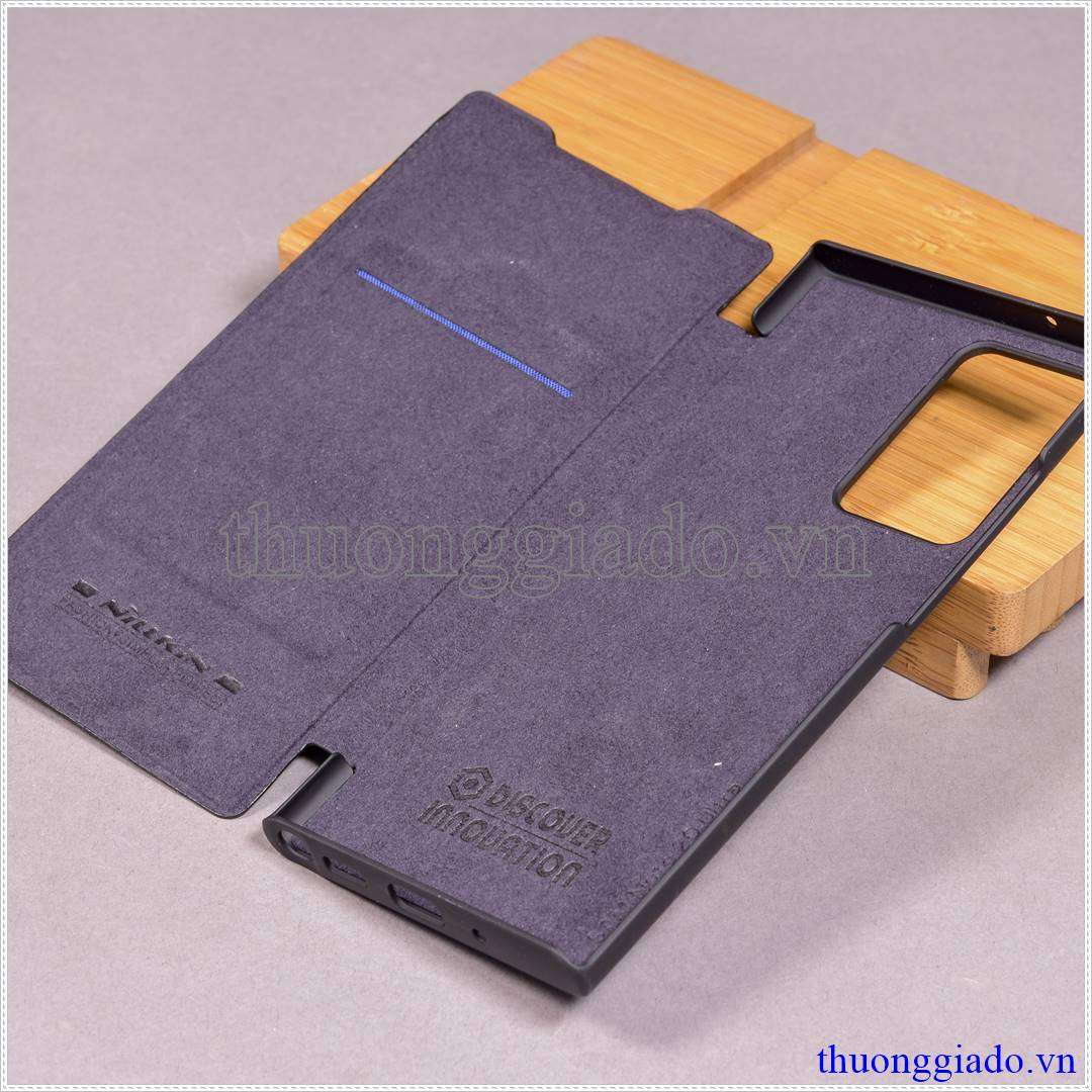 Bao da Samsung Galaxy Note 20 Ultra ( hiệu Nillkin, QIN series)