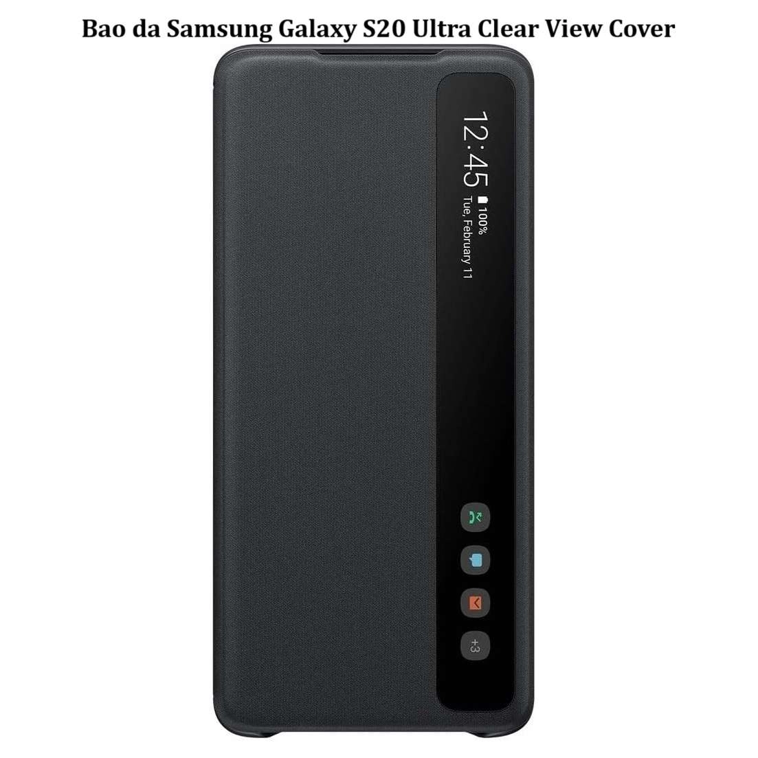 Bao da Samsung Galaxy S20 Ultra Clear View Cover Case