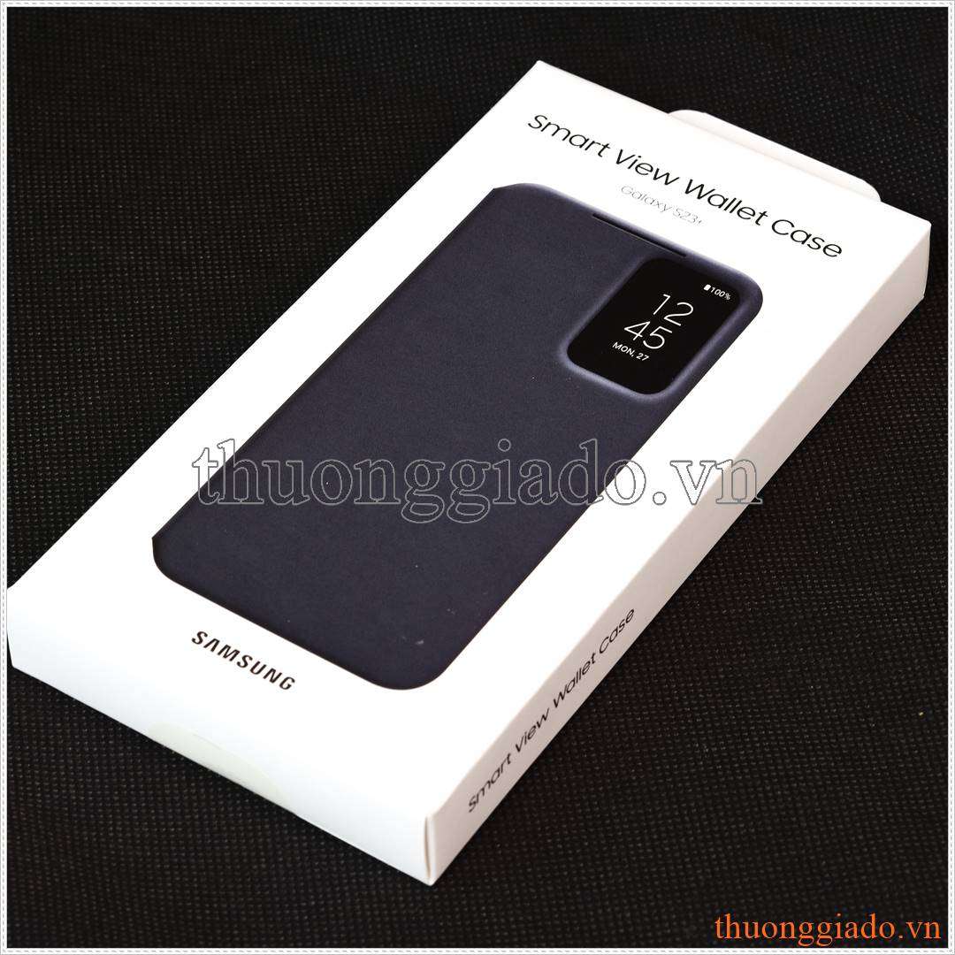 Bao da Samsung Galaxy S23 Plus S View Wallet Cover Chính Hãng